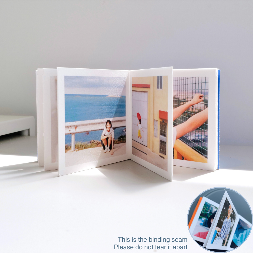 Personalized Mini Photo Album, Pocket Photo Album, Anniversary Birthday Wedding Gift